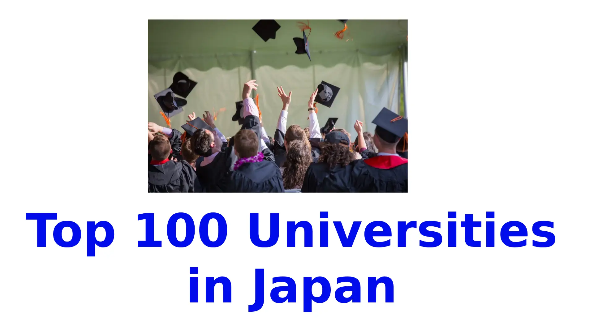Top 100 Universities in Japan